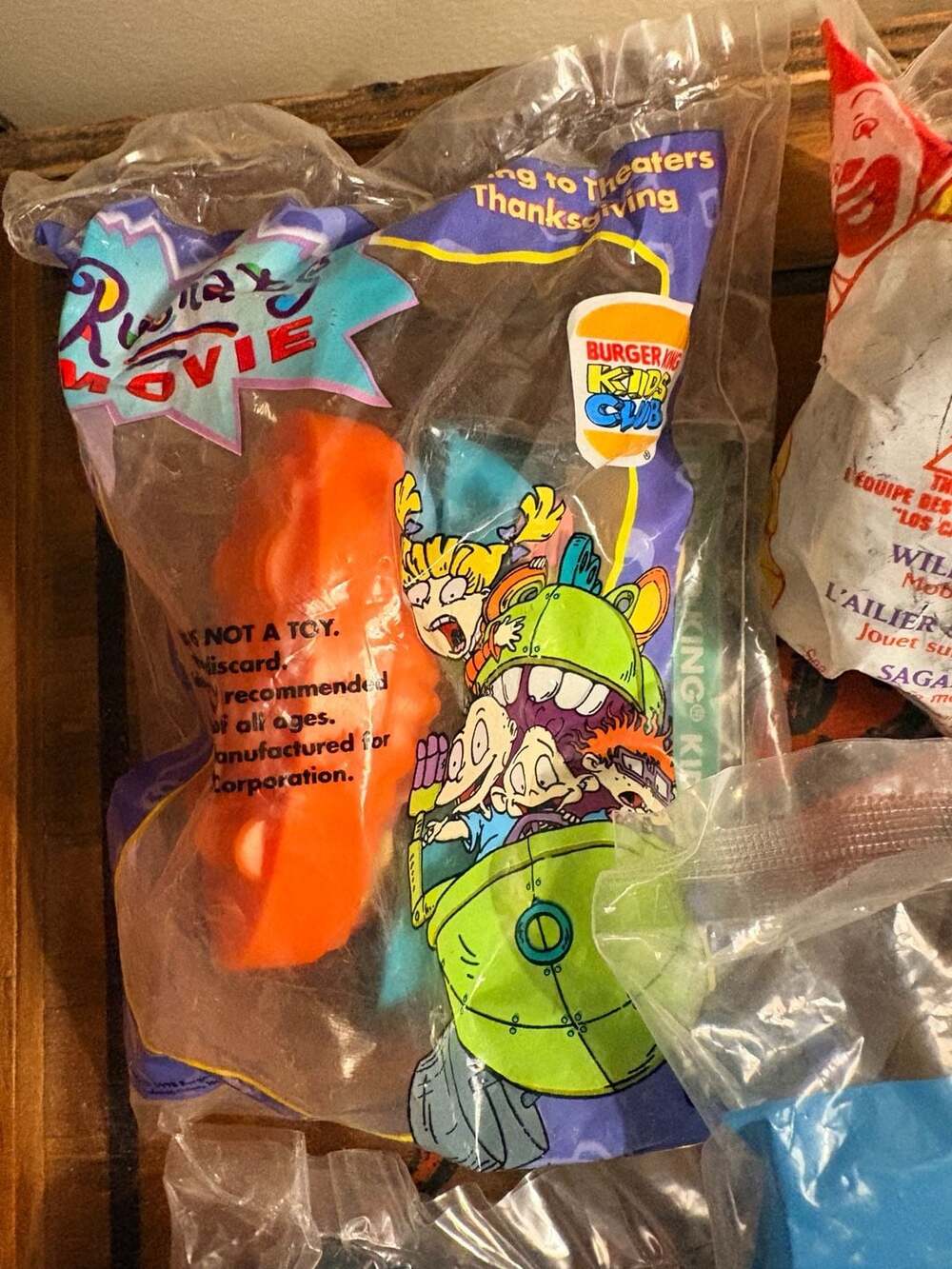 Vintage 90s Fast Food Toy Lot McDonald's Burger King Wendy's Sealed NIP - Picture 7 of 9